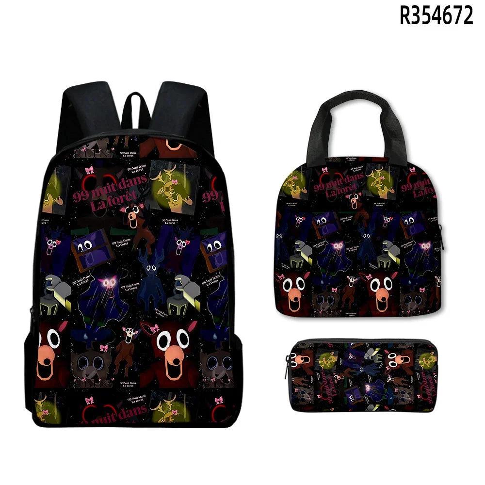 Kids Cartoon Backpack | Nylon | Toylandeu™