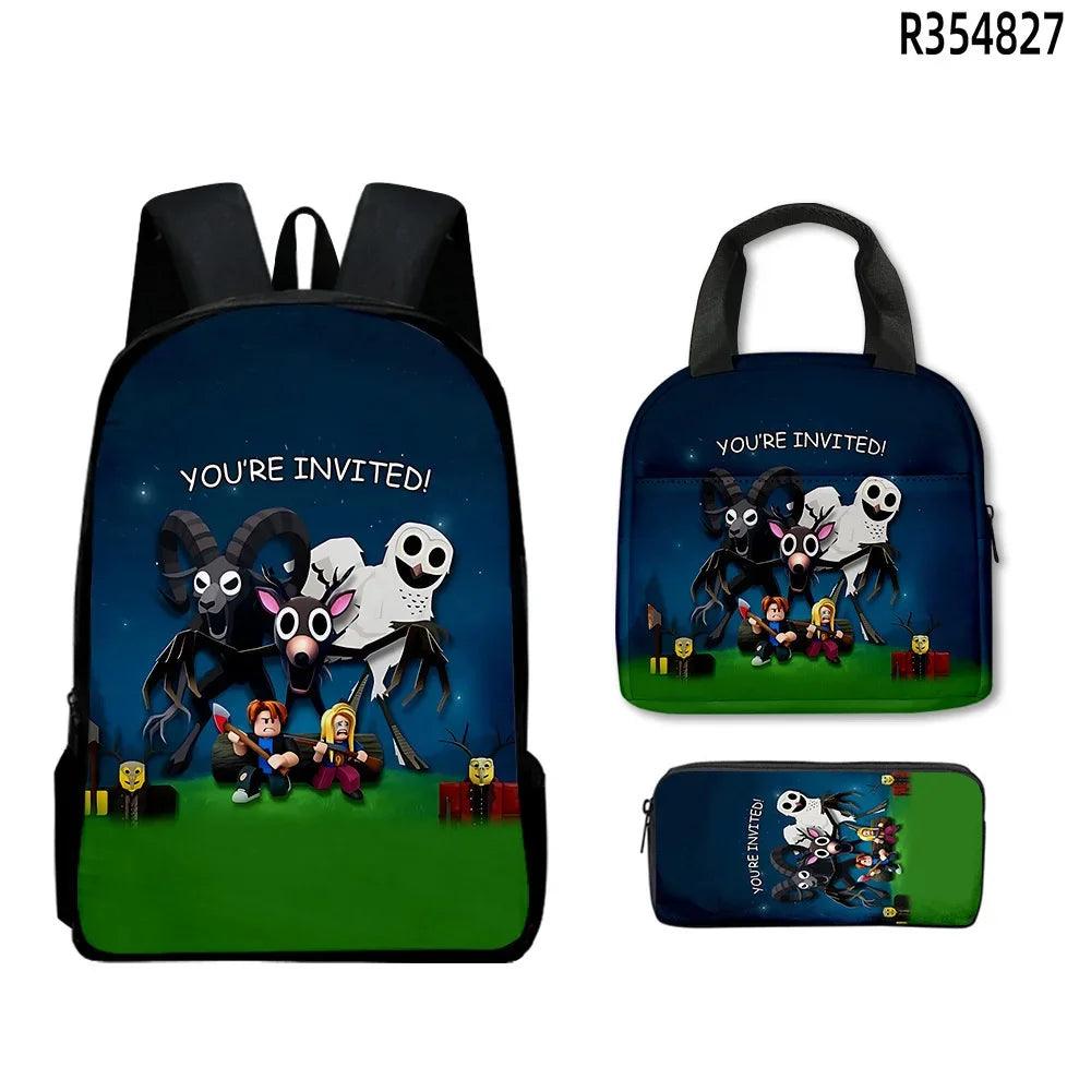 Kids Cartoon Backpack | Nylon | Toylandeu™