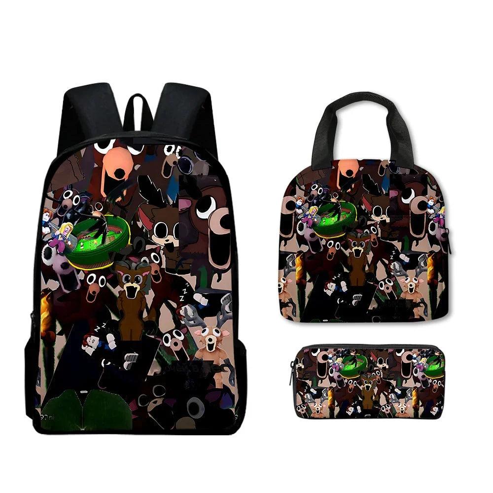 Kids Cartoon Backpack | Nylon | Toylandeu™