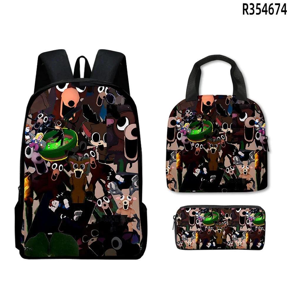 Kids Cartoon Backpack | Nylon | Toylandeu™