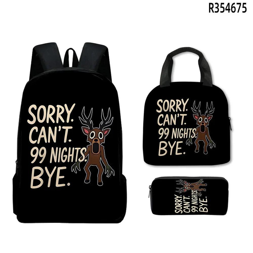 Kids Cartoon Backpack | Nylon | Toylandeu™