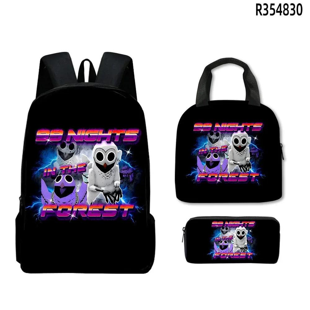 Kids Cartoon Backpack | Nylon | Toylandeu™