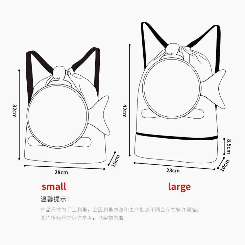 Kids Cartoon Cute Backpack Swimming Bag Waterproof Dry Wet Bag for Boys Girls Shoes Goggles Storage - ToylandEU