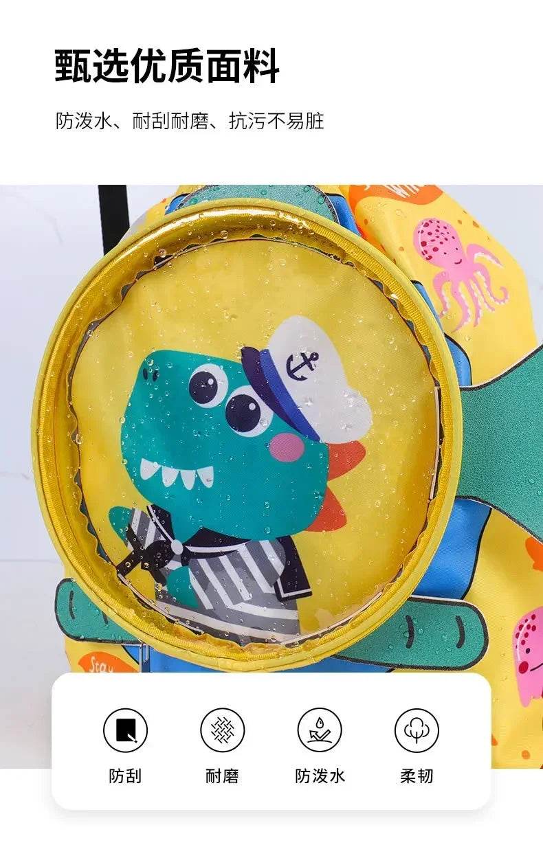 Kids Cartoon Cute Backpack Swimming Bag Waterproof Dry Wet Bag for Boys Girls Shoes Goggles Storage - ToylandEU