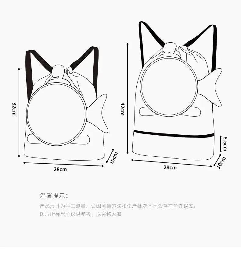 Kids Cartoon Cute Backpack Swimming Bag Waterproof Dry Wet Bag for Boys Girls Shoes Goggles Storage - ToylandEU