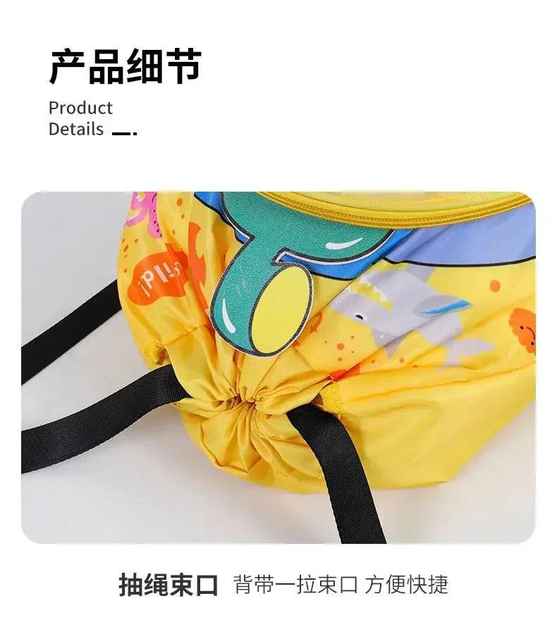 Kids Cartoon Cute Backpack Swimming Bag Waterproof Dry Wet Bag for Boys Girls Shoes Goggles Storage - ToylandEU
