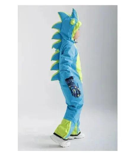 Kids Cartoon Dinosaur Ski Suit Waterproof One Piece -  ToylandEU™