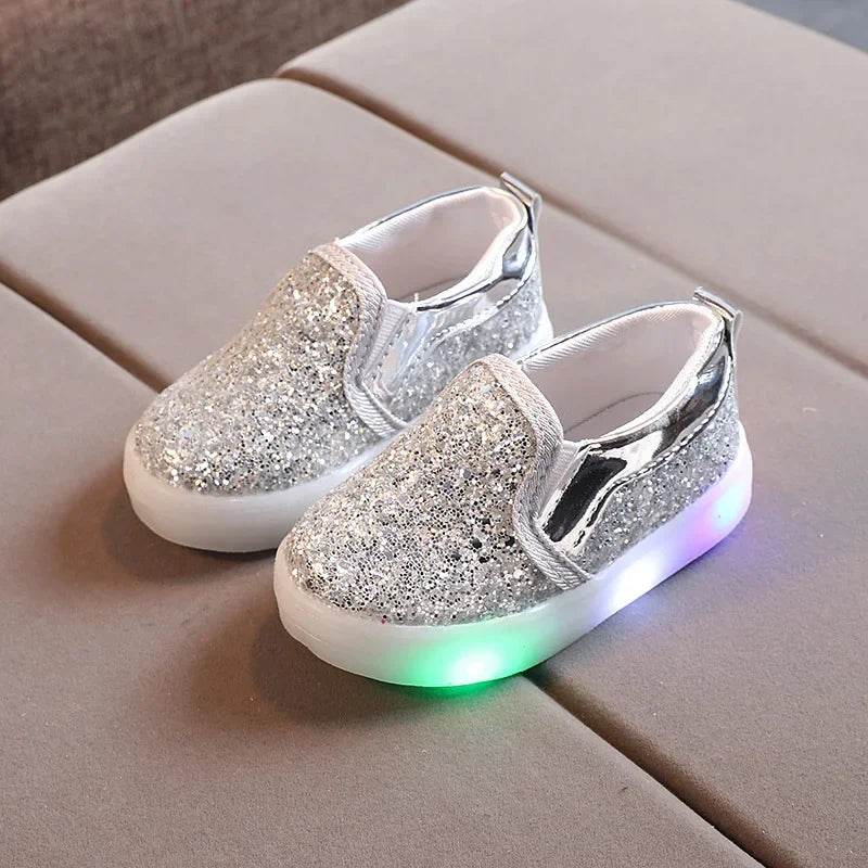 Kids Casual Sneaker Kids Shoes for Girl LED Light Tennis - ToylandEU