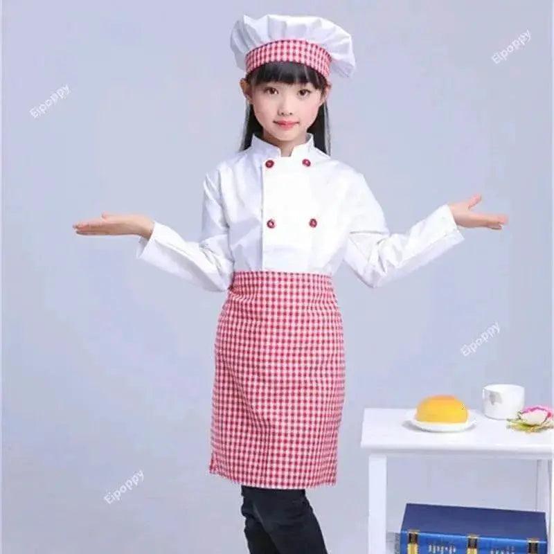  Kids Chef Costume Set - Deluxe Cooking Costume with Hat for Playtime Fun -  ToylandEU™