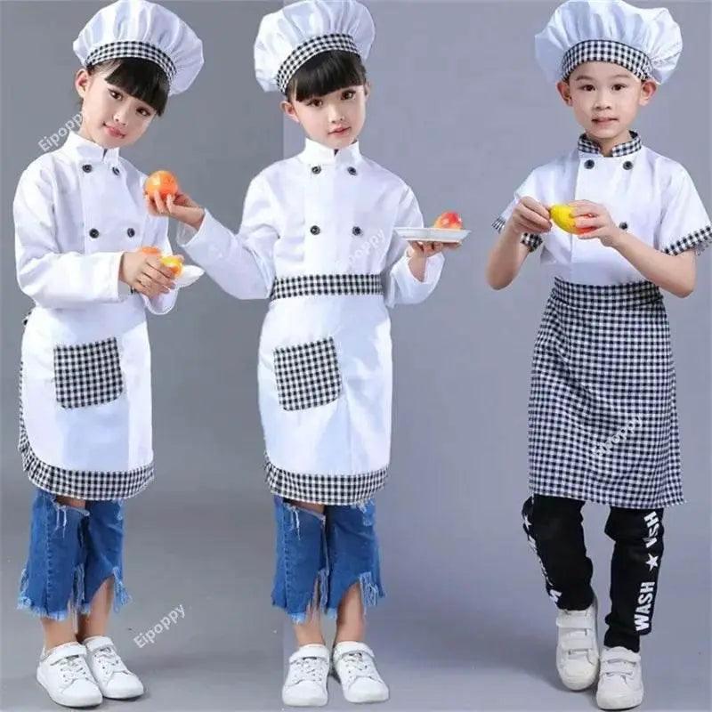  Kids Chef Costume Set with Hat - Fun Role Play Costume for Halloween -  ToylandEU™
