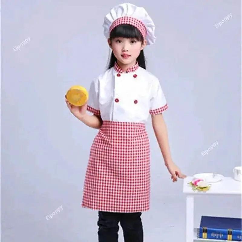  Kids Chef Costume Set with Hat - Fun Role Play Costume for Halloween -  ToylandEU™