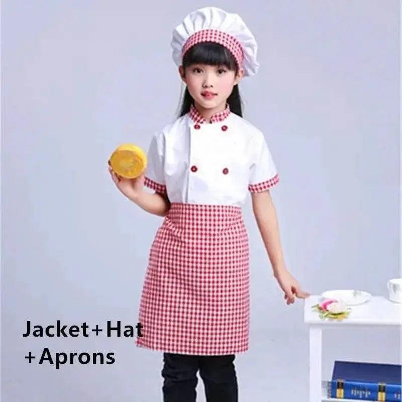  Kids Chef Costume Set with Hat - Fun Role Play Costume for Halloween -  ToylandEU™