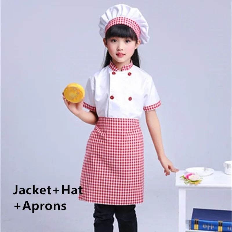 Kids Chef Costume Set with Hat - Fun Role Play Costume for Halloween - ToylandEU