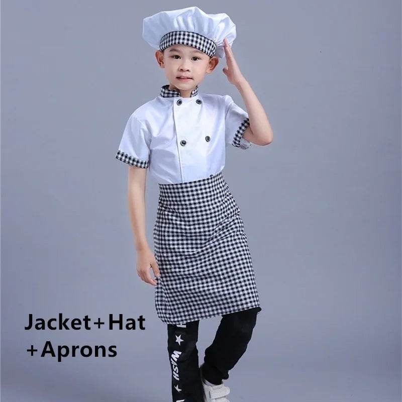Kids Chef Costume Set with Hat - Fun Role Play Costume for Halloween - ToylandEU