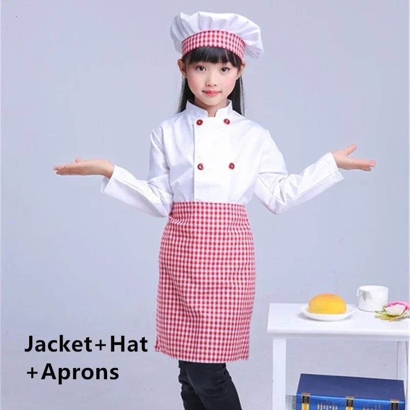Kids Chef Costume Set with Hat - Fun Role Play Costume for Halloween - ToylandEU