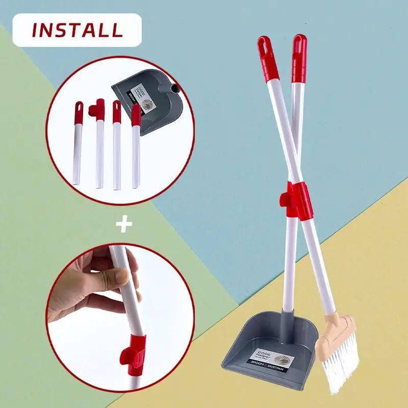  Kids Cleaning Set Robot Vacuum Realistic Play -  ToylandEU™