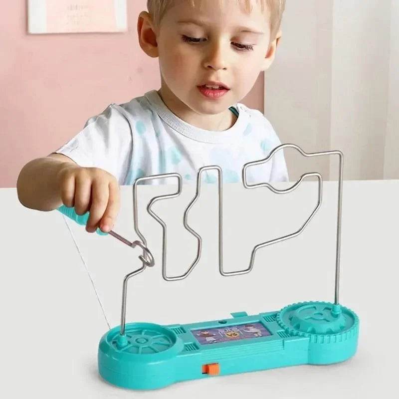 Kids Collision Electric Shock Toy Education Touch Maze Game Fun Science Experiment Gift - ToylandEU