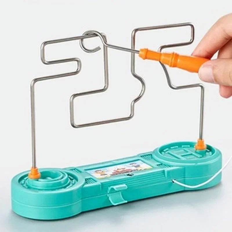 Kids Collision Electric Shock Toy Education Touch Maze Game Fun Science Experiment Gift - ToylandEU