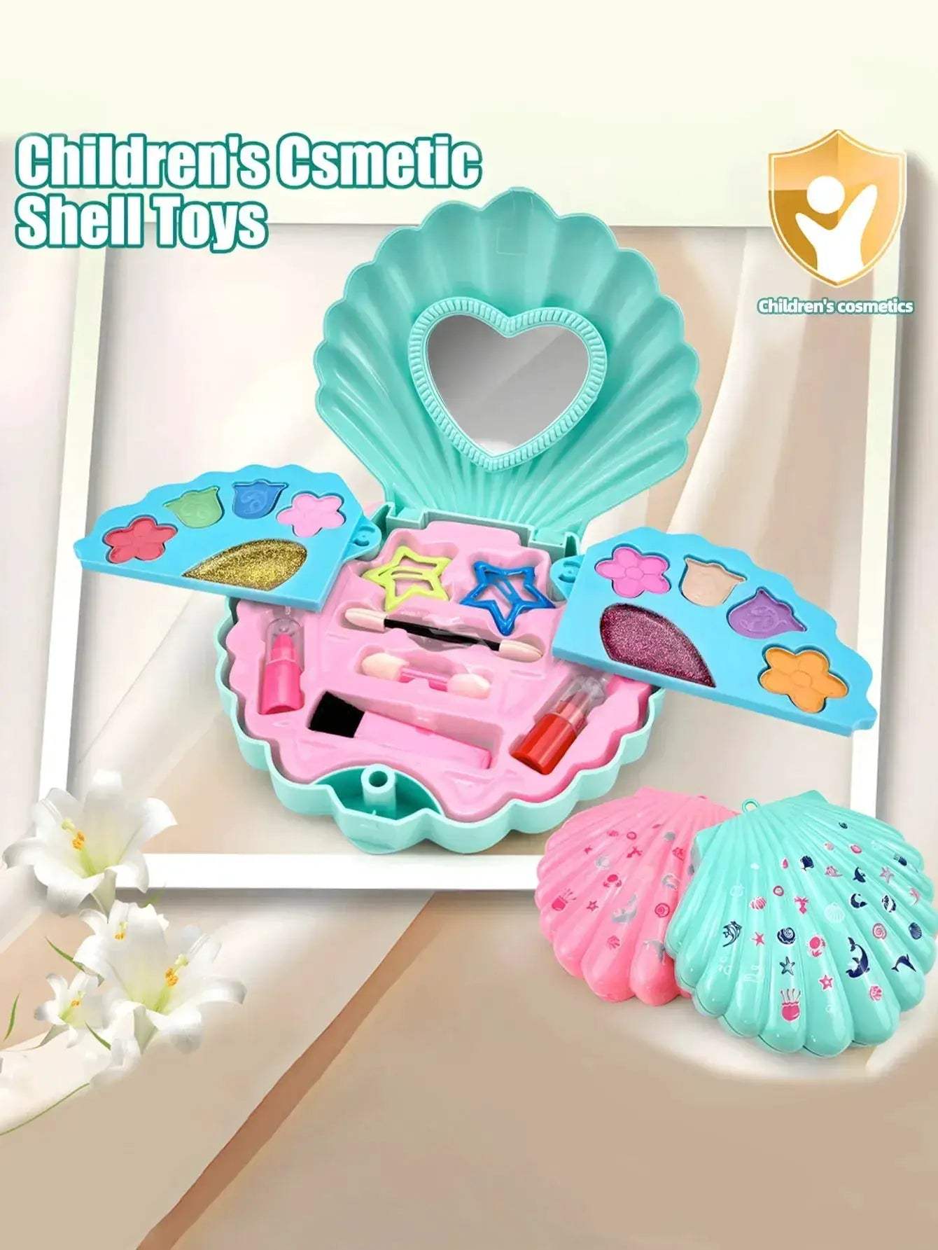 Kids Costume Toy Set Princess Makeup Box Perfect Gift - ToylandEU
