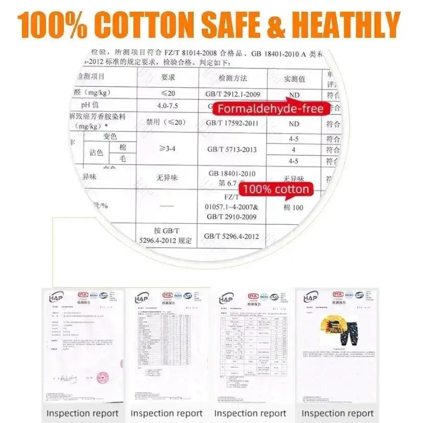  Kids Cotton Knit Sets O-Neck 4-6Y | ZhejiangChoice -  ToylandEU™