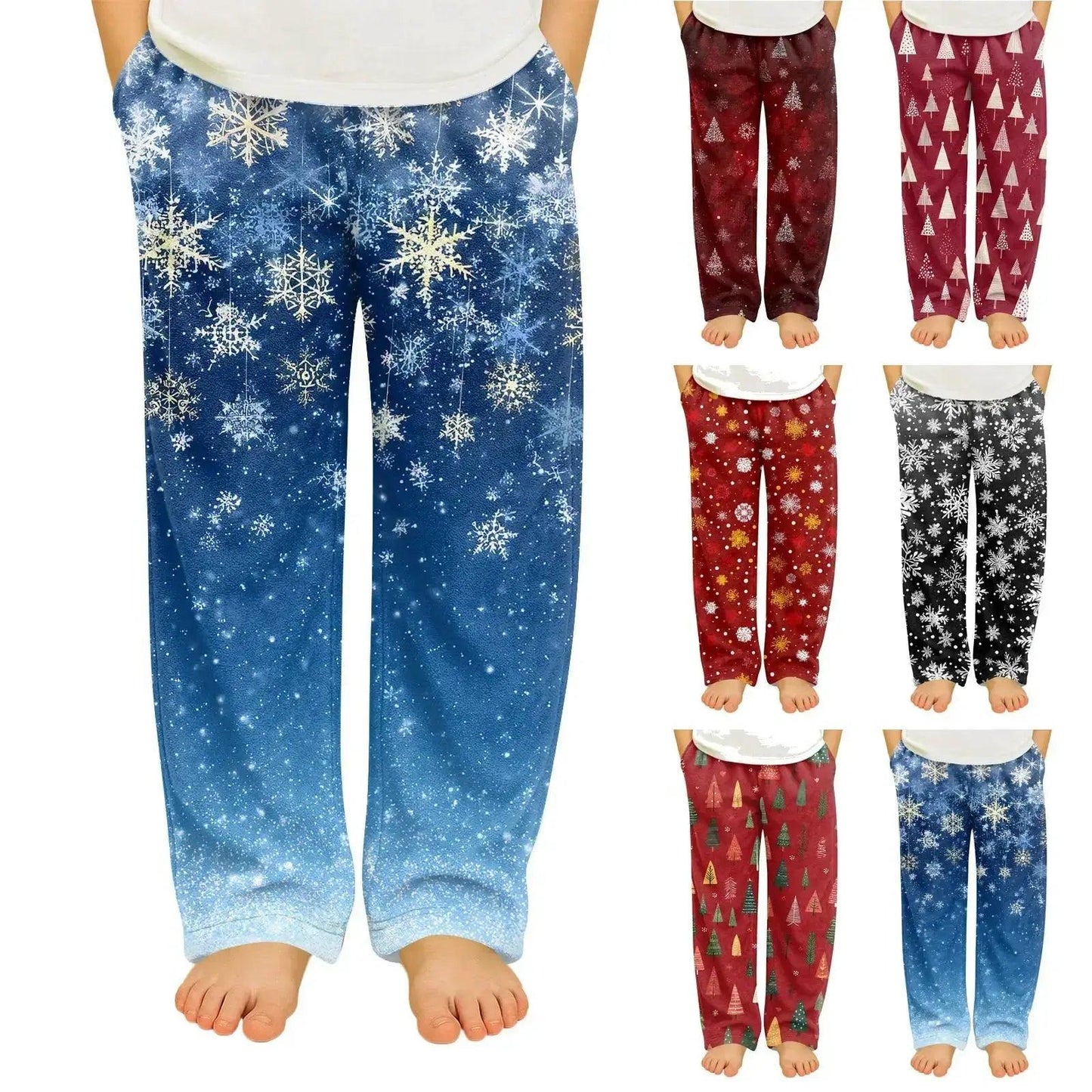  Kids Cozy Christmas Pajama Pants Cartoon Sleepwear Pro -  ToylandEU™