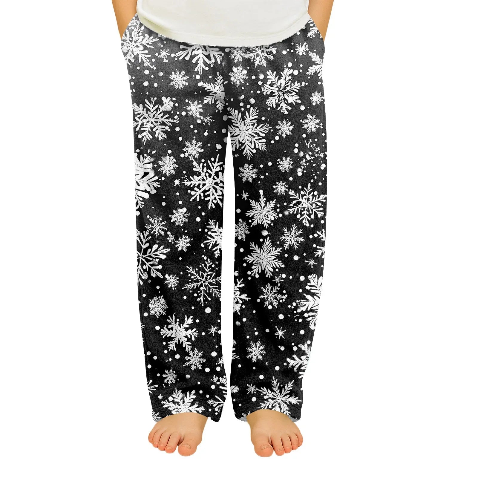 Kids Cozy Christmas Pajama Pants Cartoon Sleepwear - ToylandEU