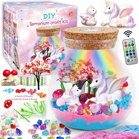  Kids Crafts Kit Remote Led Night Light Unicorn Safe -  ToylandEU™