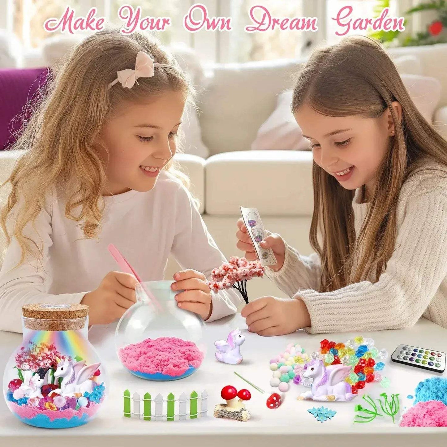 Kids Crafts Kit With Remote Led Night Light Unicorn - ToylandEU