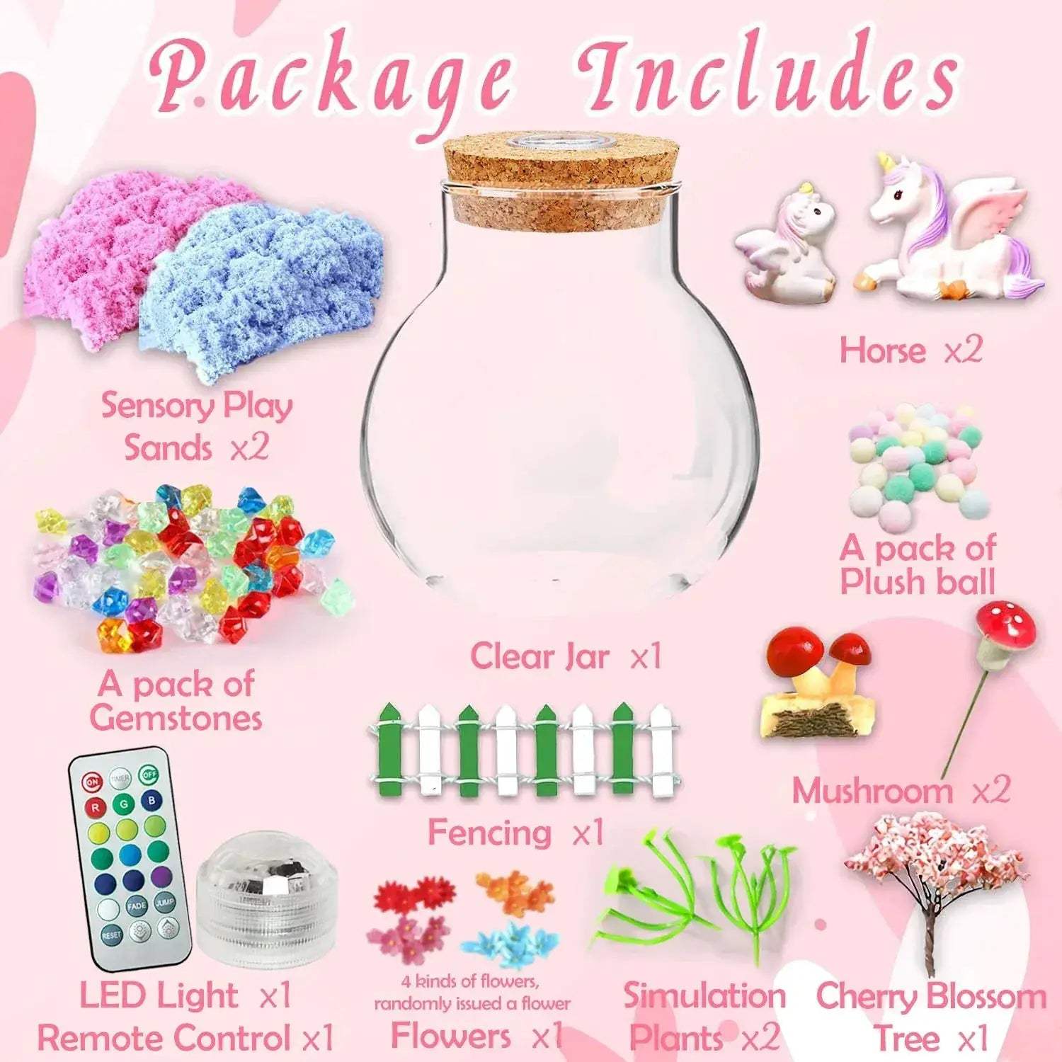 Kids Crafts Kit With Remote Led Night Light Unicorn - ToylandEU