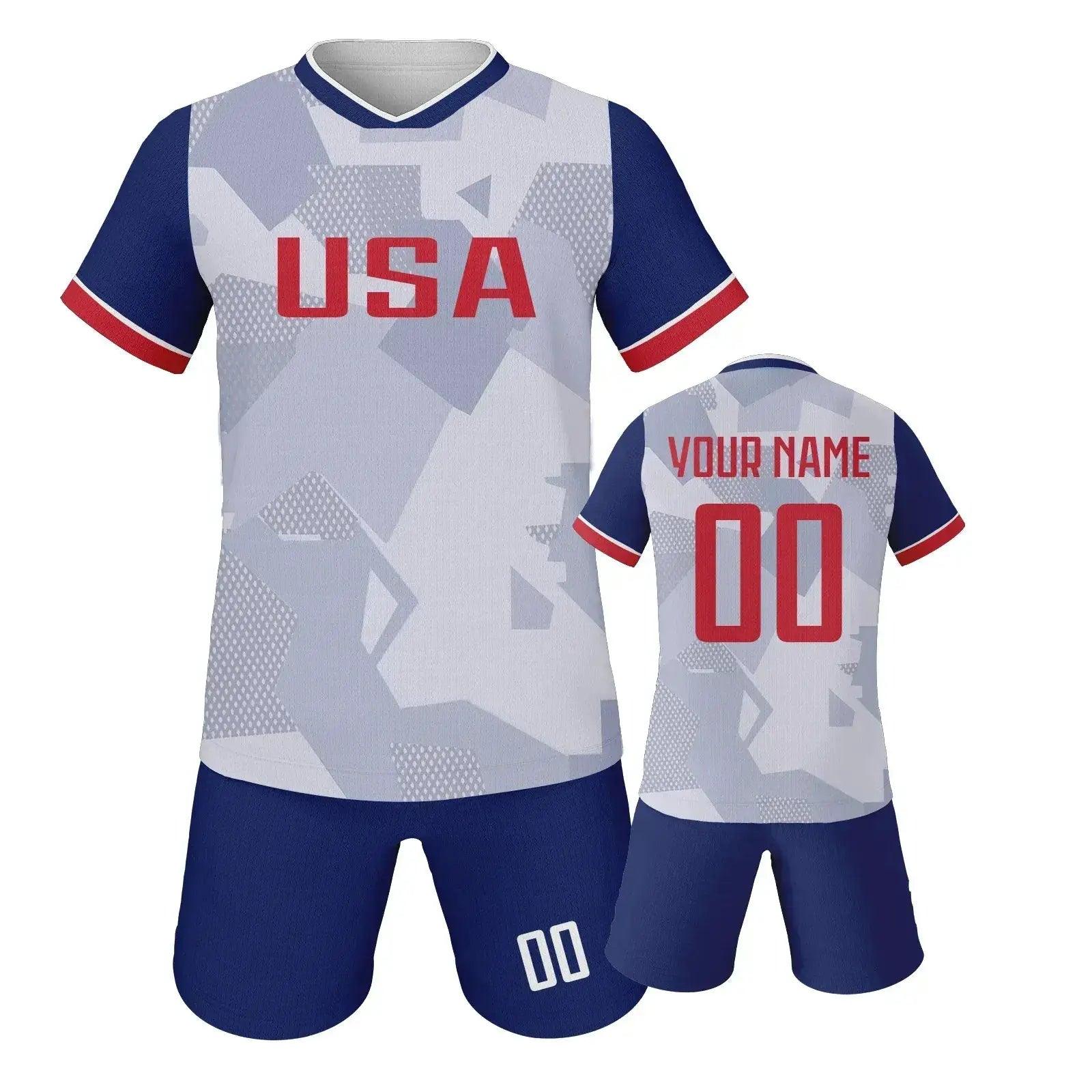  Kids Custom Soccer Jersey Printed Name And Number -  ToylandEU™