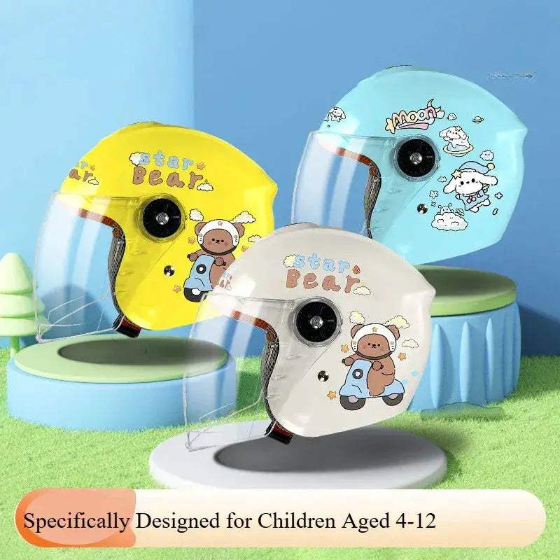 Kids Cycling Helmet Cartoon Design CE Certification - ToylandEU