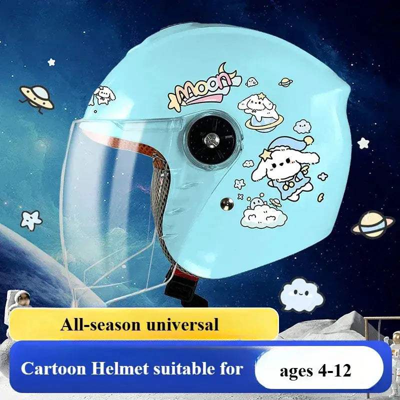 Kids Cycling Helmet Cartoon Design CE Certification - ToylandEU