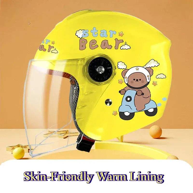 Kids Cycling Helmet Cartoon Design CE Certification - ToylandEU