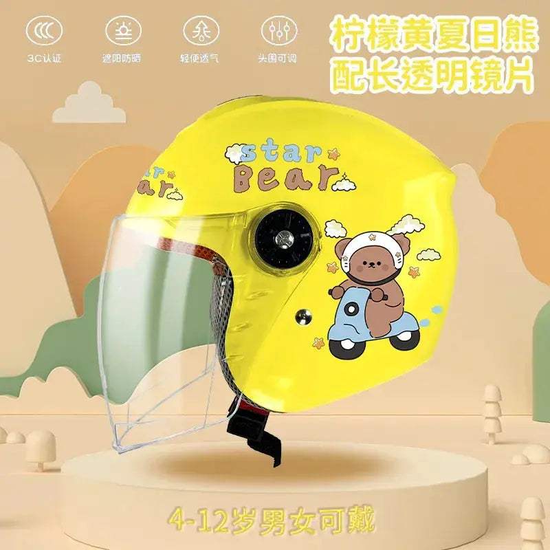 Kids Cycling Helmet Cartoon Design CE Certification - ToylandEU