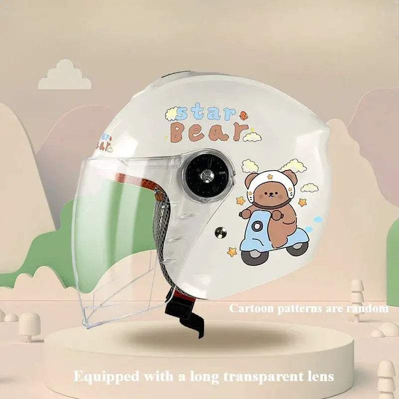 Kids Cycling Helmet Cartoon Design CE Certification - ToylandEU