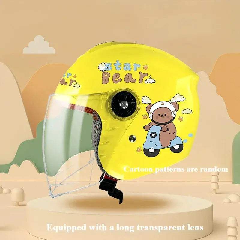 Kids Cycling Helmet Cartoon Design CE Certification - ToylandEU