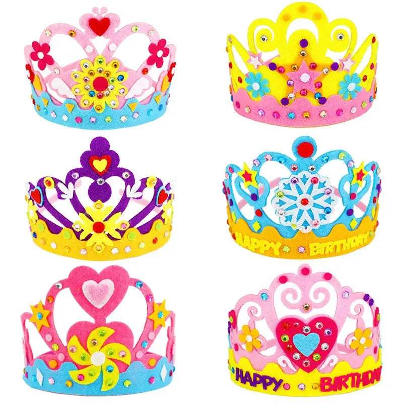  Kids DIY Crown Craft Kit For Premium Headwear -  ToylandEU™