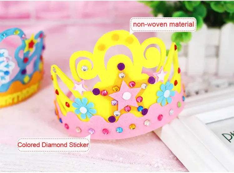  Kids DIY Crown Craft Kit For Premium Headwear -  ToylandEU™