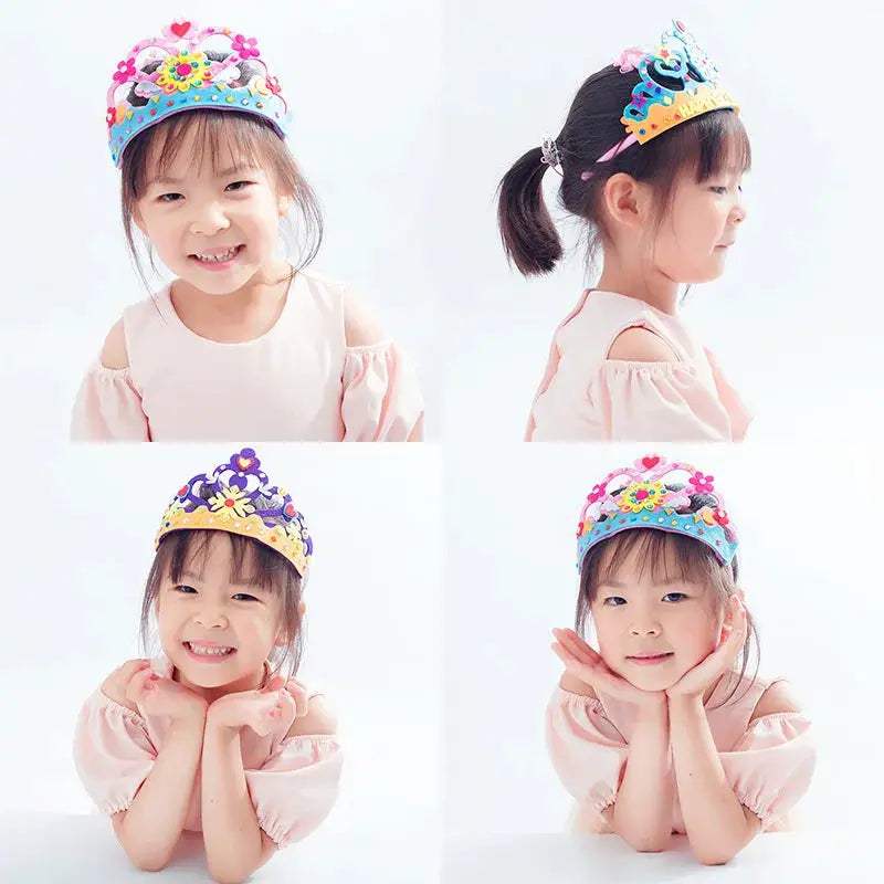  Kids DIY Crown Craft Kit For Premium Headwear -  ToylandEU™
