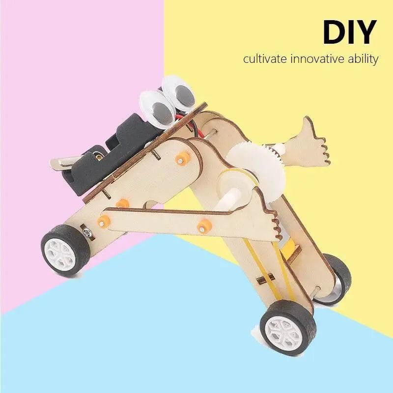  Kids DIY Robot Assembling Model Educational Material Kits Science Experiment Technology Toy Puzzle Painted Toys for Children -  ToylandEU™