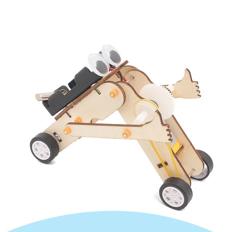 Kids DIY Robot Assembling Model Educational Material Kits Science Experiment Technology Toy Puzzle Painted Toys for Children - ToylandEU