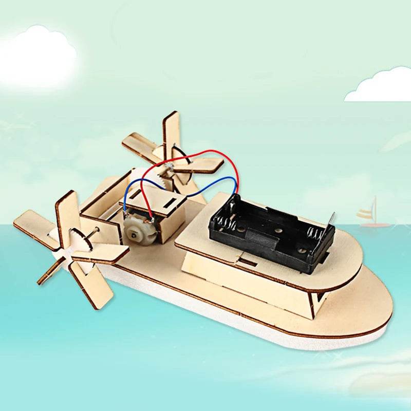 Kids DIY Robot Assembling Model Educational Material Kits Science Experiment Technology Toy Puzzle Painted Toys for Children - ToylandEU