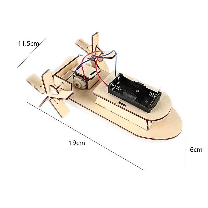 Kids DIY Robot Assembling Model Educational Material Kits Science Experiment Technology Toy Puzzle Painted Toys for Children - ToylandEU