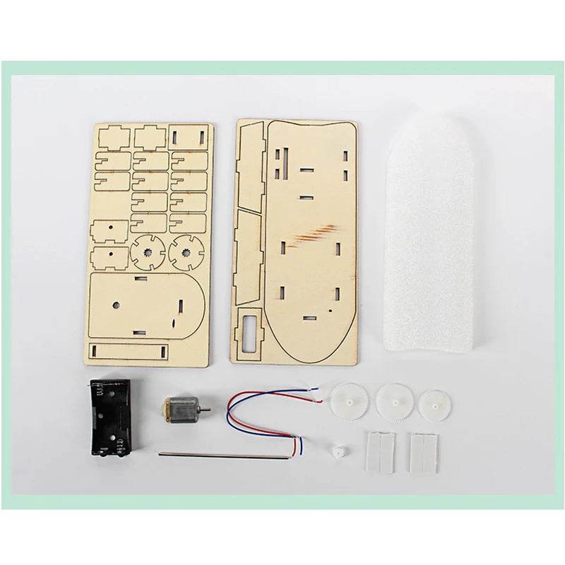 Kids DIY Robot Assembling Model Educational Material Kits Science Experiment Technology Toy Puzzle Painted Toys for Children - ToylandEU