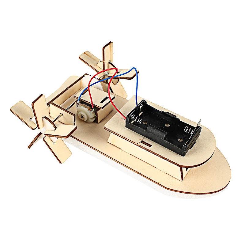 Kids DIY Robot Assembling Model Educational Material Kits Science Experiment Technology Toy Puzzle Painted Toys for Children - ToylandEU