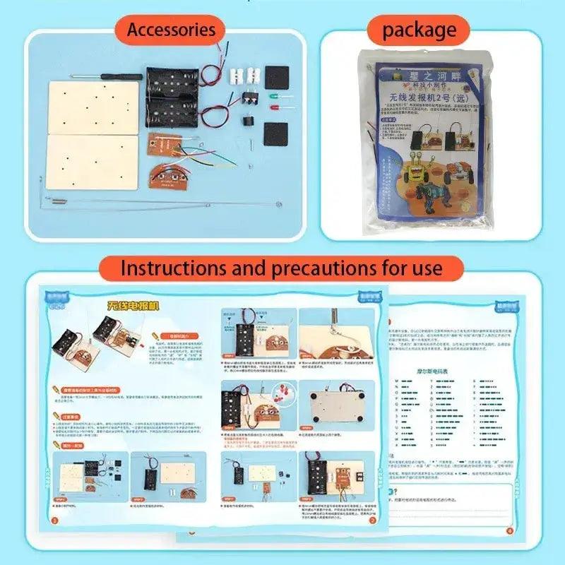  Kids DIY Telegraph Kit For STEM Education Hands On -  ToylandEU™