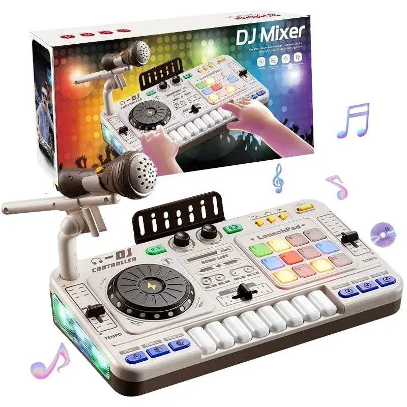 Kids DJ Mixer Toy For Educational Music Learning Play - ToylandEU
