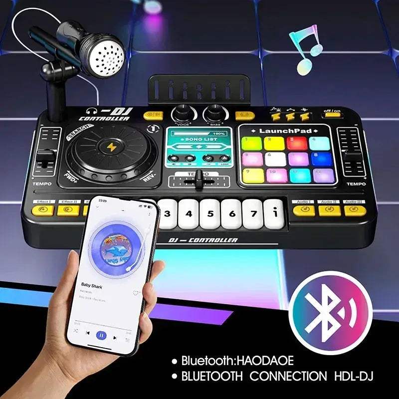 Kids DJ Mixer Toy For Educational Music Learning Play - ToylandEU