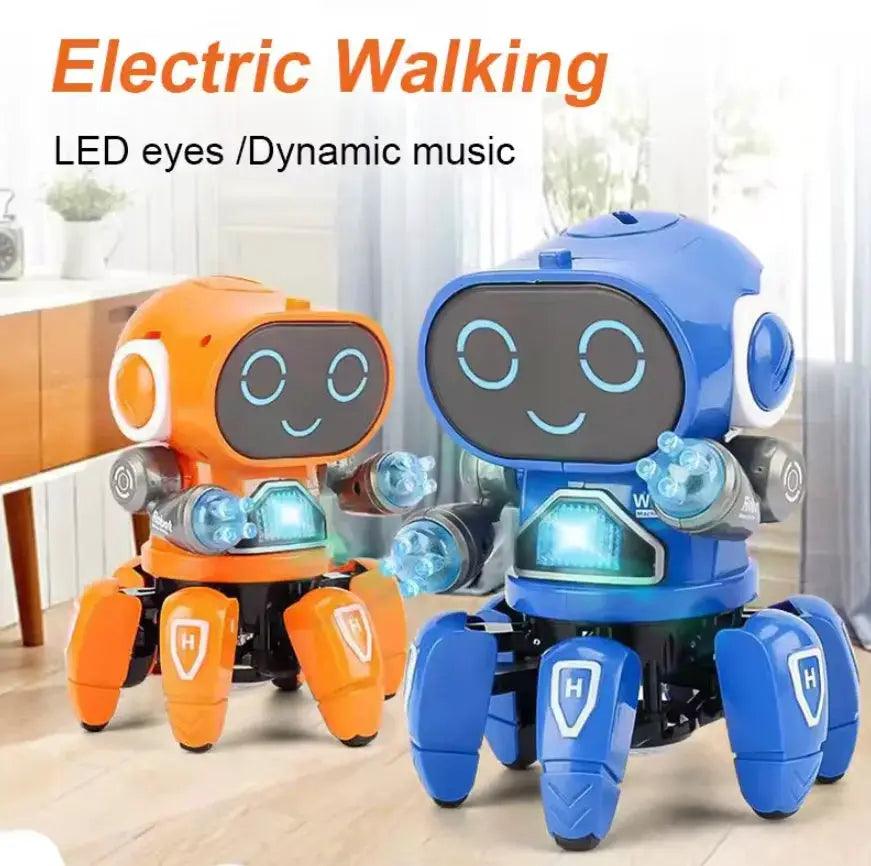  Kids Dance Robot Educational Toy With Music LED Lights -  ToylandEU™