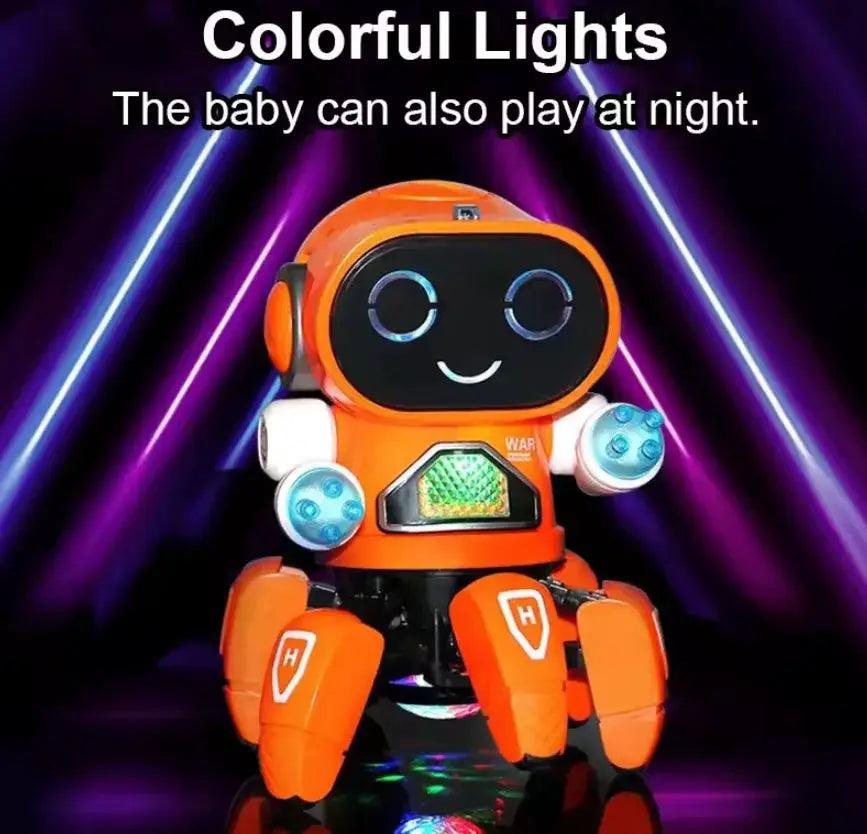 Kids Dance Robot Educational Toy With Music LED Lights -  ToylandEU™